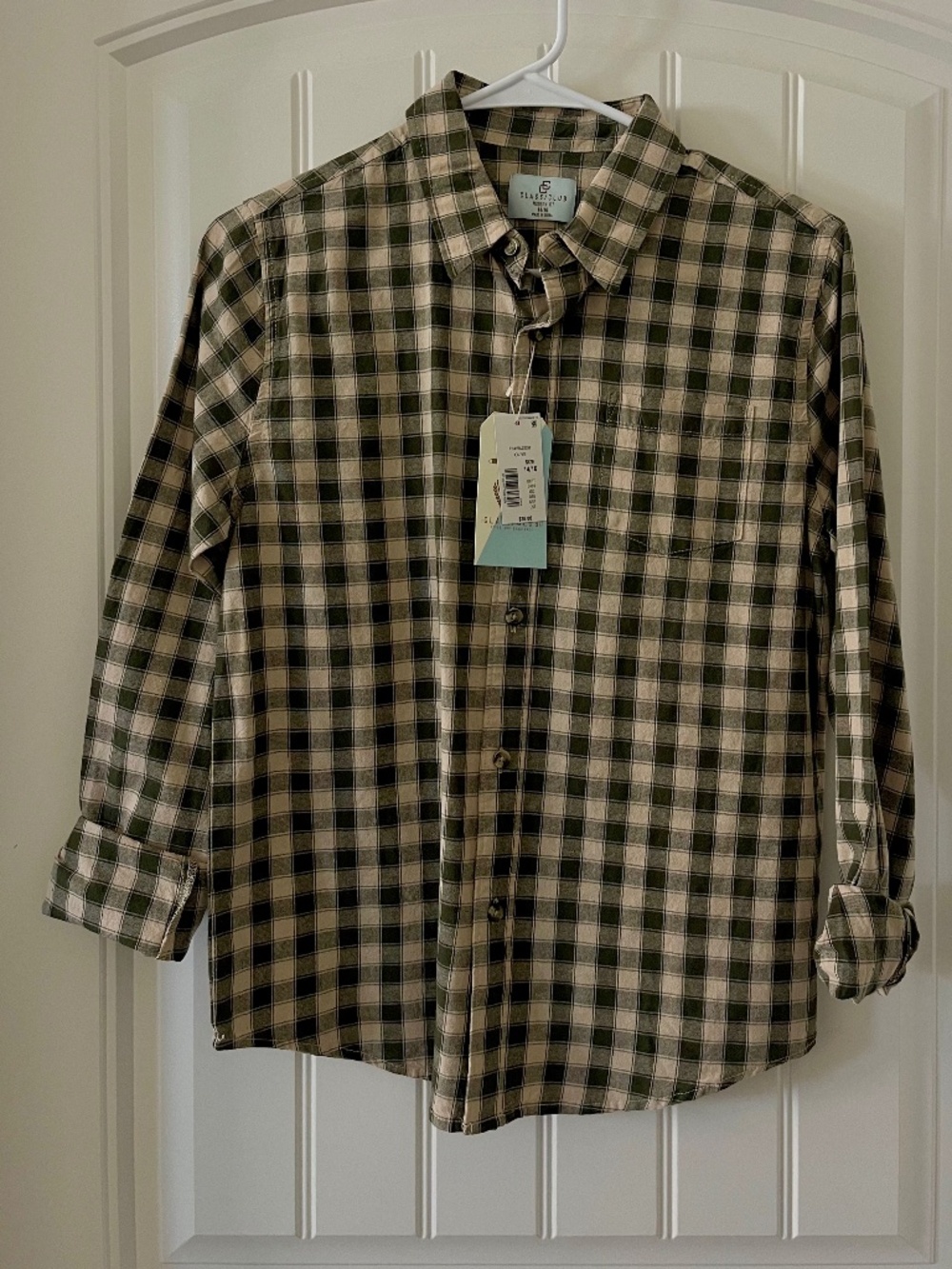 Boys Classic Club Button Up (Long Sleeve)